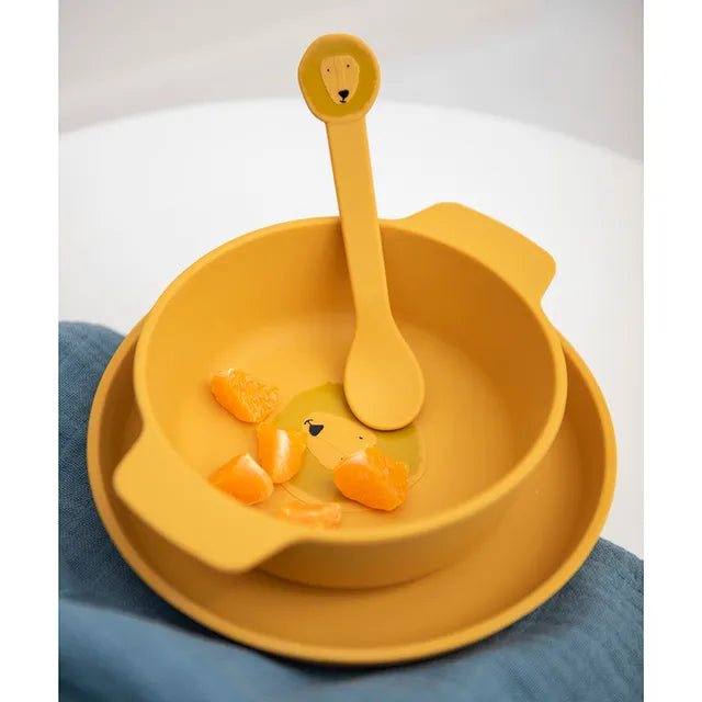Trixie Silicone Spoon - Mr. Lion - Laadlee