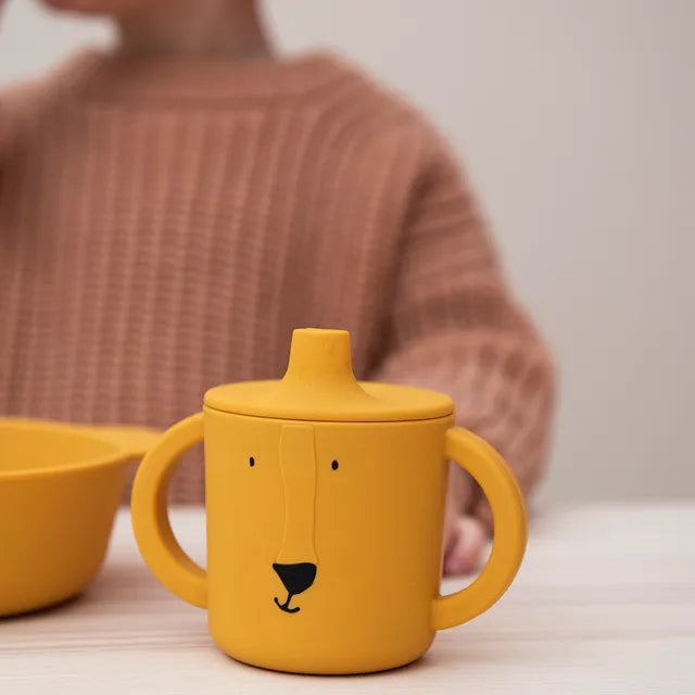 Trixie Silicone Sippy Cup - Mr. Lion - Laadlee