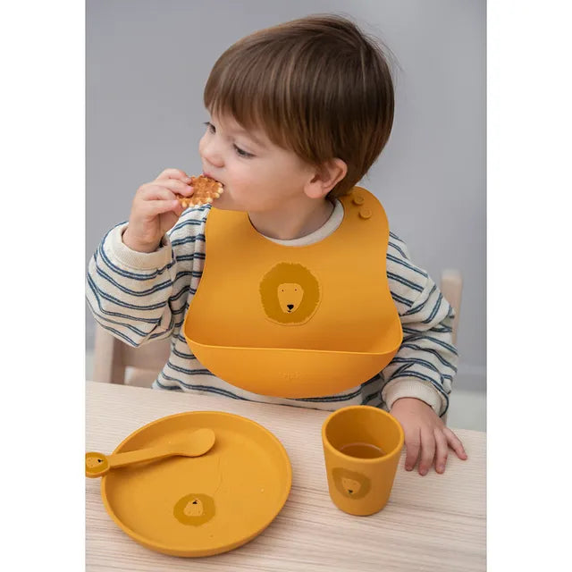Trixie Silicone Plate - Mr. Lion - Laadlee