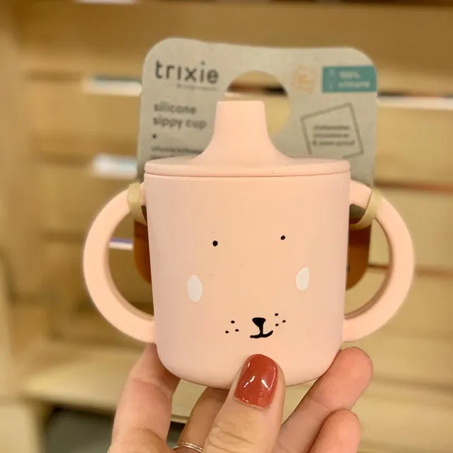 Trixie Silicone Sippy Cup - Mrs. Rabbit - Laadlee