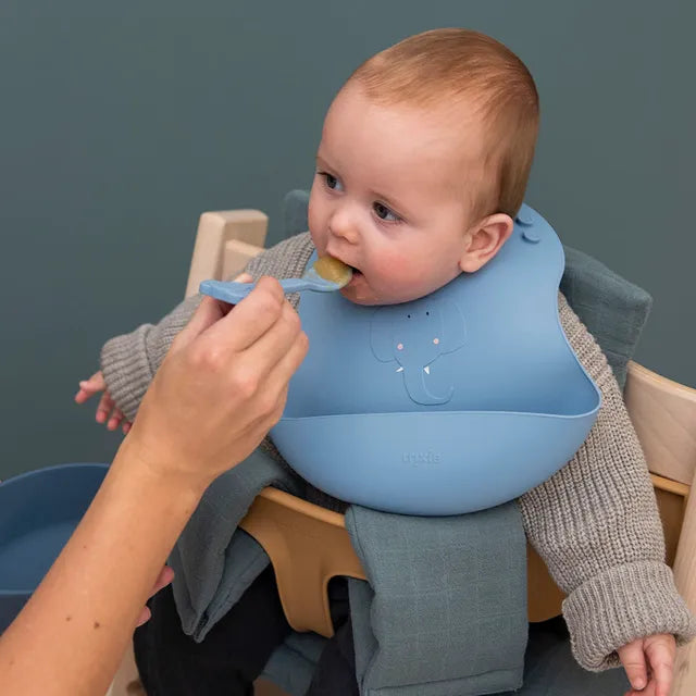 Trixie Silicone Plate - Mrs. Elephant - Laadlee