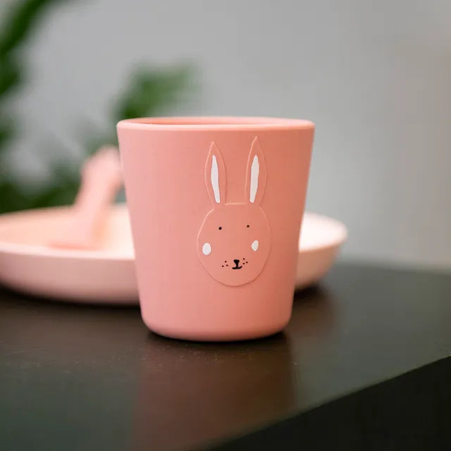 Trixie Silicone Cup - Mrs. Rabbit (Pack Of 2) - Laadlee