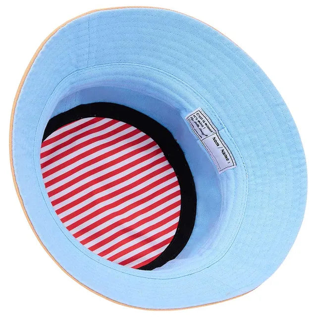 Hello Hossy Bucket Hat - Mini Chesnut Kids - Laadlee