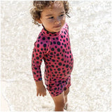 Beach & Bandits Red Velvet Baby Swimsuit - Laadlee