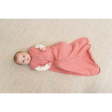 Lulujo 100% Cotton Muslin Sleep Sack- Rose