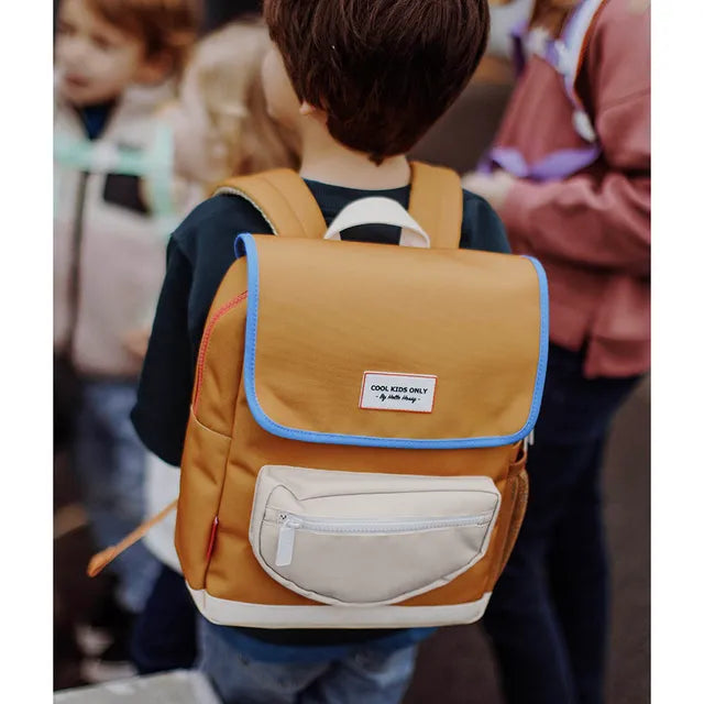 Hello Hossy Backpack - Mini Honey (Big) - Laadlee
