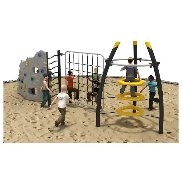 MYTS Grey Gym Mountain Climber - Kids Backyard Series - Laadlee