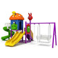 MYTS Playcentre With Slide And Double Swings
