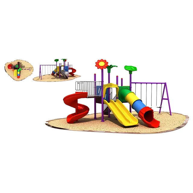 MYTS Play Haven Playcentre With Slides & Swings