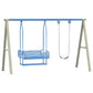MYTS Compact Double And Single Swing Set - Assorted