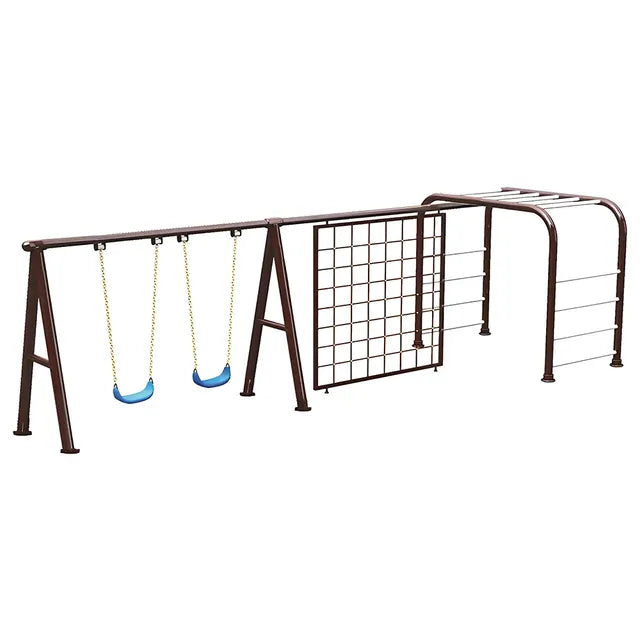 MYTS Monkey Climbing Hanging Bars And Swing Set - Laadlee