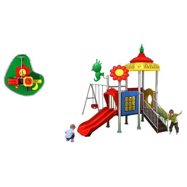 MYTS Adventure Zone Mega Play Centre With Swings And Slides For Kids - Laadlee