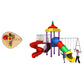 MYTS Mega Playcell With Swings And Wavy Slide For Kids