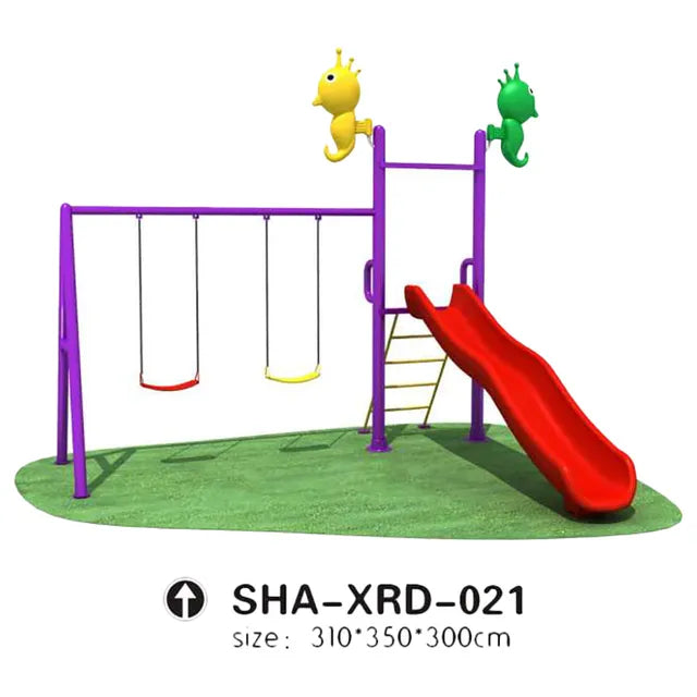 MYTS Pinokiyo Play Haven Mega Kids Slide And Swing
