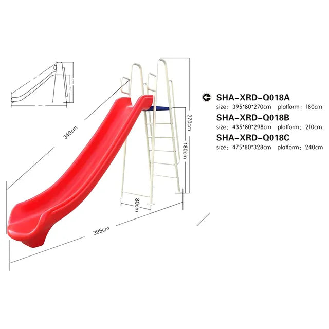 MYTS Turbo Slide Exciting Mega Slide For Kids (180cm) - Laadlee