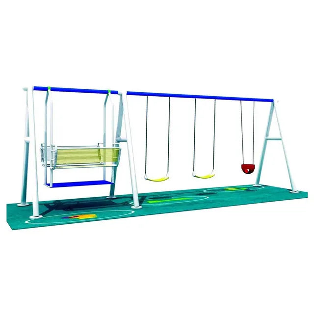MYTS Double Swing And 3 Play Swings - 2.5M - Laadlee
