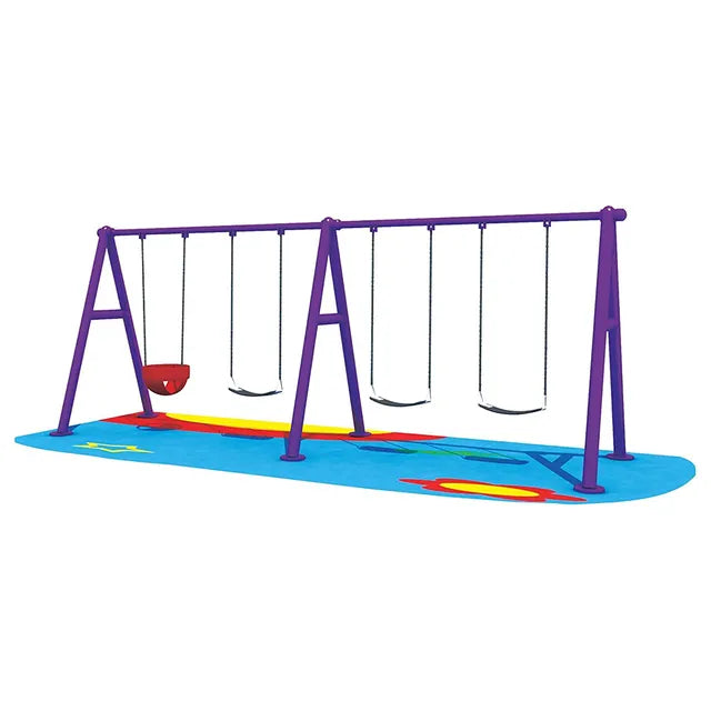 MYTS Assorted 4-Swing Adventure Range - Outdoor Fun For Kids - Laadlee