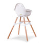 Childhome Evolu 2 Chair 2-in-1 With Bumper - Natural White