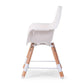 Childhome Evolu 2 Chair 2-in-1 With Bumper - Natural White