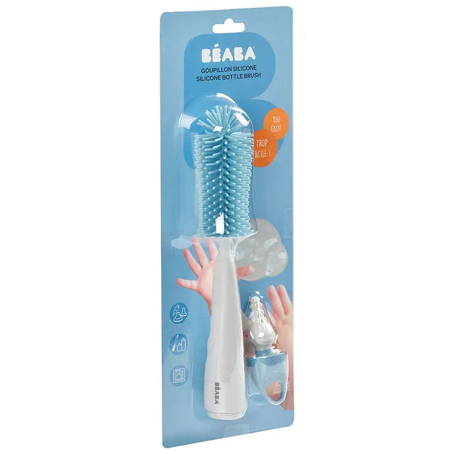 Beaba Silicone Bottle Brush - Blue