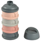 Beaba Milk Container - Mineral Grey & Pink