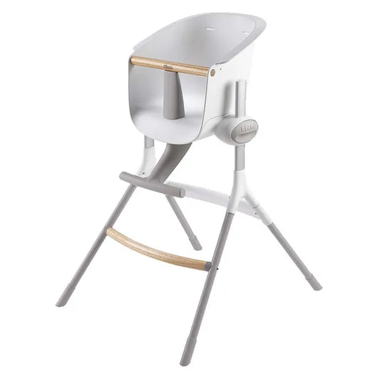 Beaba Highchair Up & Down - Grey & White