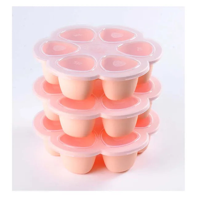 Beaba Silicone Multiportions - Old Pink