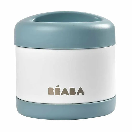 Beaba Thermo Portion 500ml - Baltic Blue & White