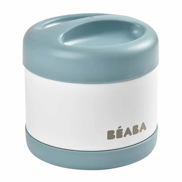 Beaba Thermo Portion 500ml - Baltic Blue & White