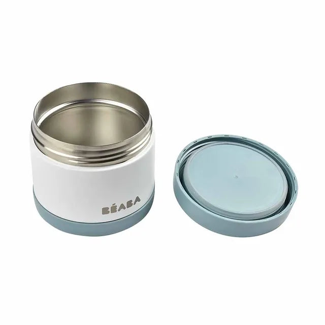 Beaba Thermo Portion 500ml - Baltic Blue & White