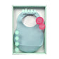 Beaba Silicone Bib - Airy Green