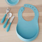 Beaba Silicone Bib - Airy Green