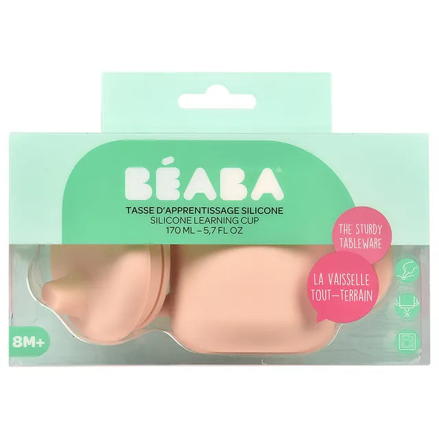 Beaba Silicone Learning Cup - Pink