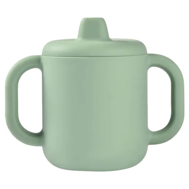 Beaba Silicone Learning Cup - Sage Green