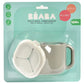 Beaba Pick 'n' Snack - Silicone Snack Cup - Velvet Grey