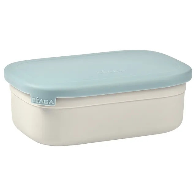 Beaba Stainless Steel Lunch Box - Velvet grey & Baltic blue