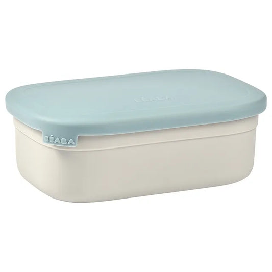 Beaba Stainless Steel Lunch Box - Velvet grey & Baltic blue