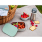 Beaba Stainless Steel Lunch Box - Velvet Grey & Sage Green