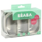 Beaba Stainless Steel Lunch Box - Velvet Grey & Sage Green