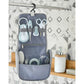 Beaba Hanging Toiletry Pouch with 9 Accessories - Blue