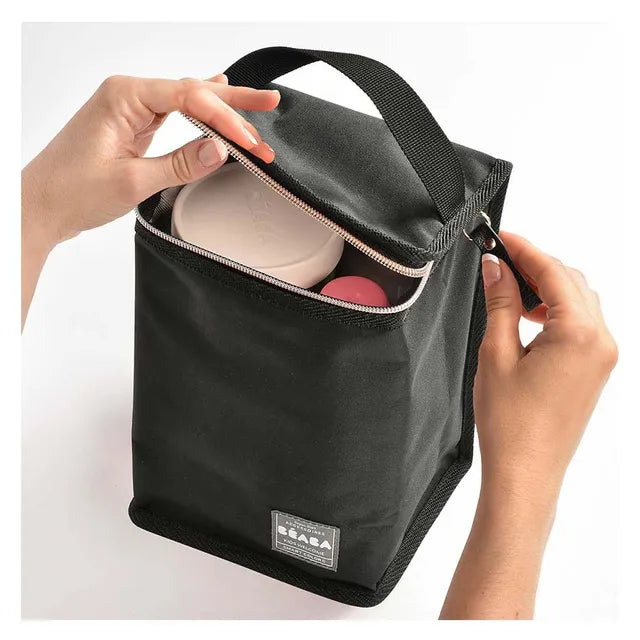 Beaba Isothermal Meal Pouch - Black