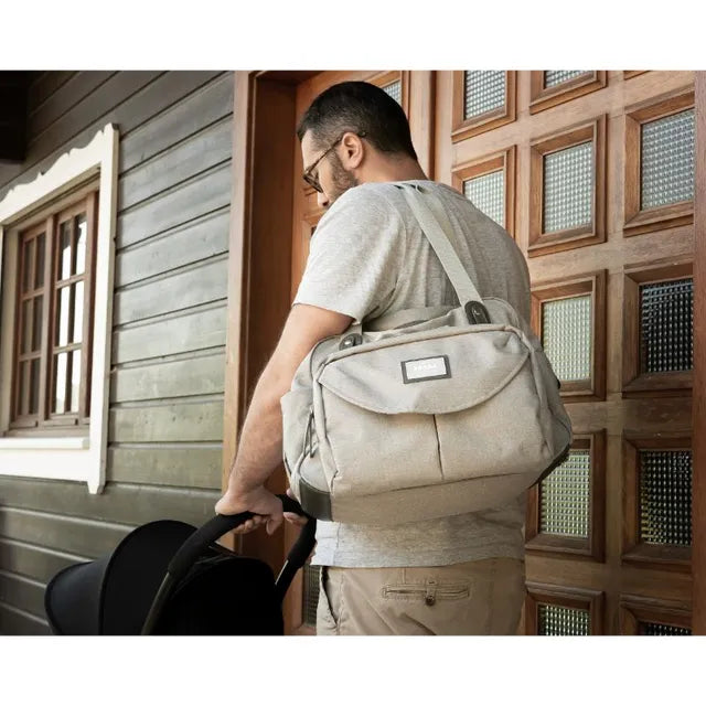 Beaba Geneva II Changing Bag - Heather Grey