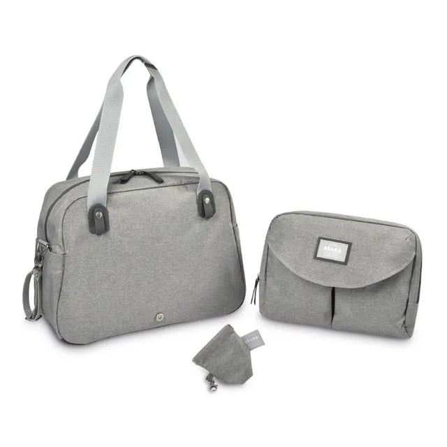 Beaba Geneva II Changing Bag - Heather Grey