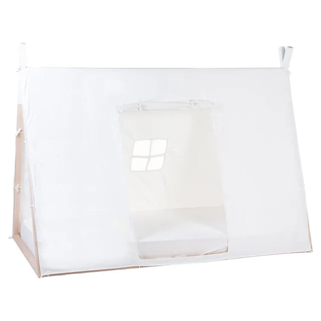 Childhome House Bed Frame Cover 90x200cm - White