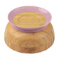 Citron Organic Bamboo Plate Suction + Spoon - Blush Pink