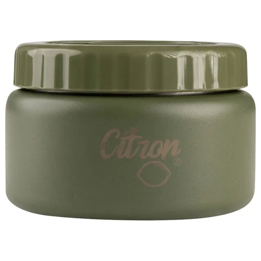 Citron SS Food Jar 250ml - Olive Green