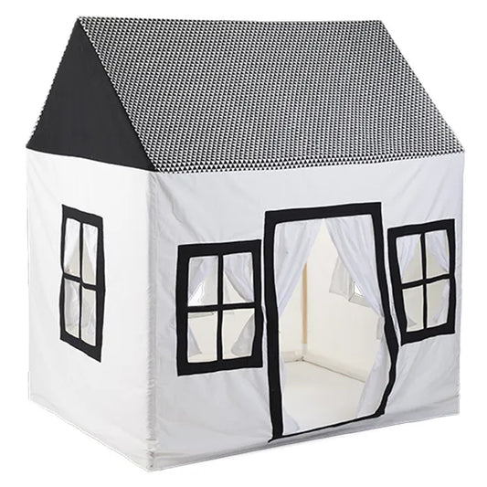 Childhome Cotton Big House - Black & White