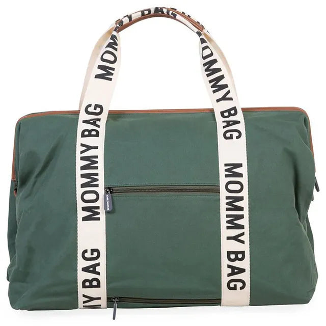 Childhome Mommy Bag Signature Canvas - Green