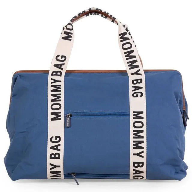 Childhome Mommy Bag Signature Canvas - Indigo