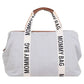 Childhome Mommy Bag Signature Canvas - Off-White